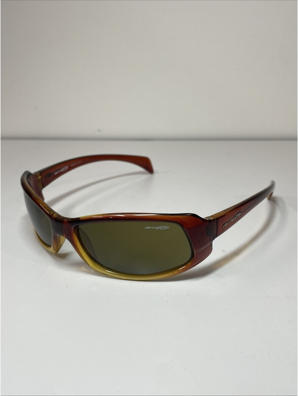 Arnette AN 4044-217/73 Caramel Sunglasses (dark/light fade) Brown lens Mint Vtg